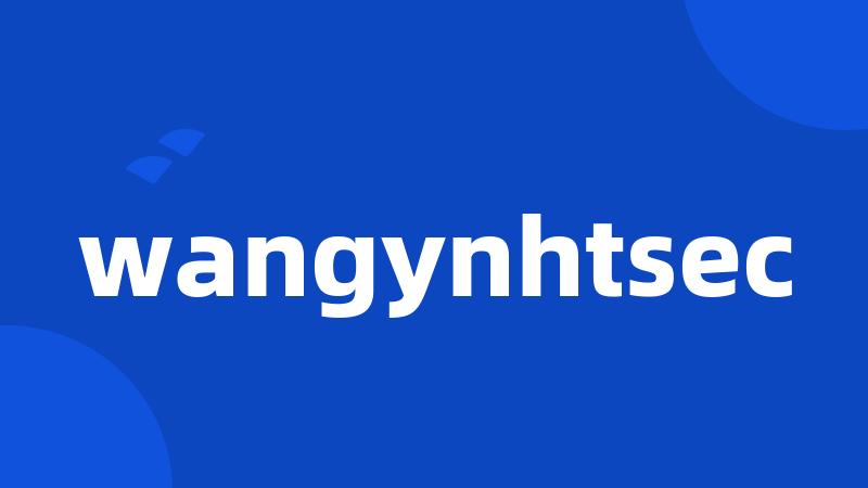 wangynhtsec