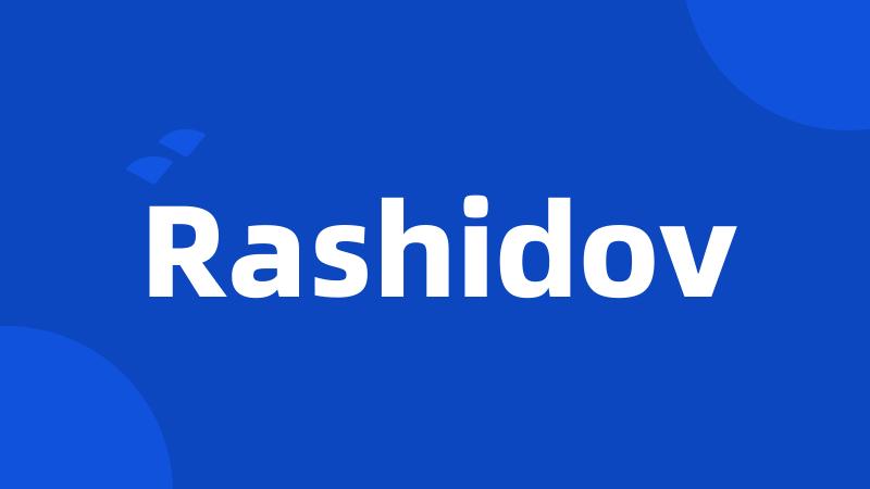 Rashidov