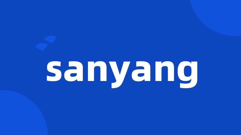 sanyang