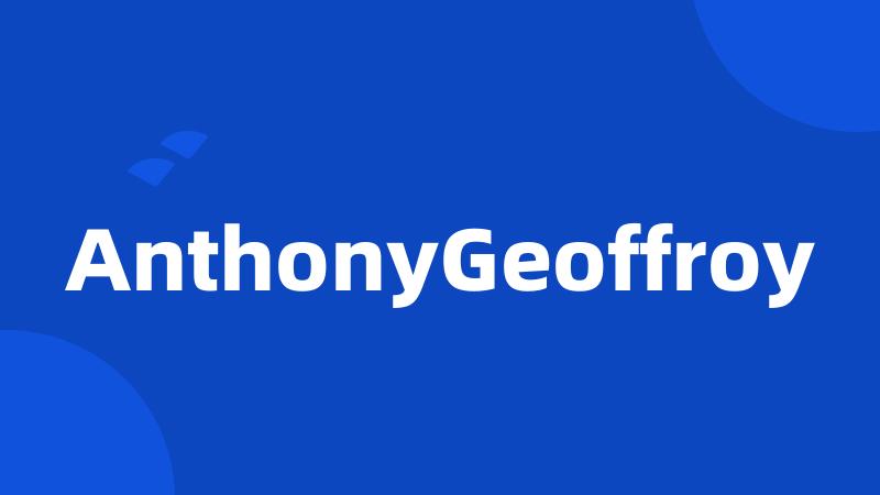 AnthonyGeoffroy