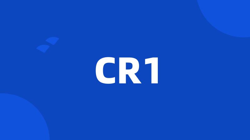 CR1