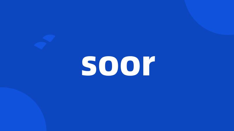 soor