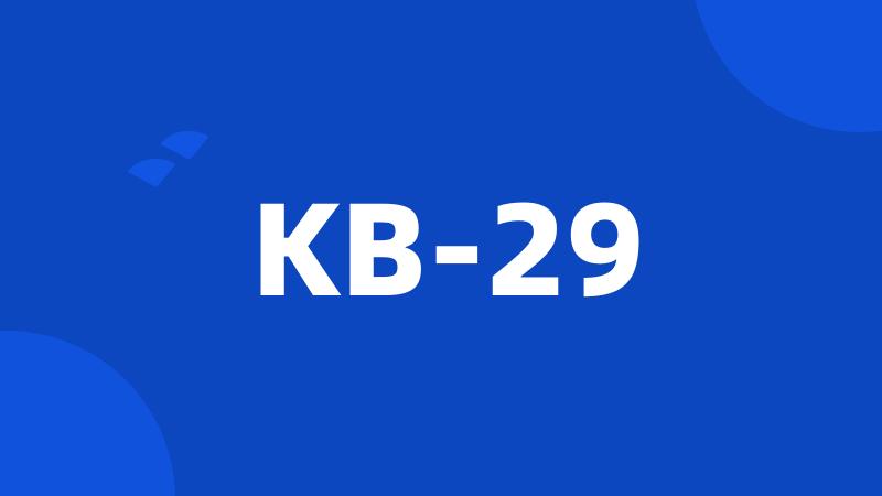 KB-29