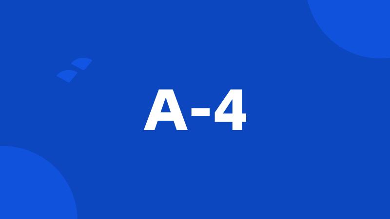 A-4