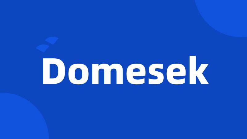 Domesek