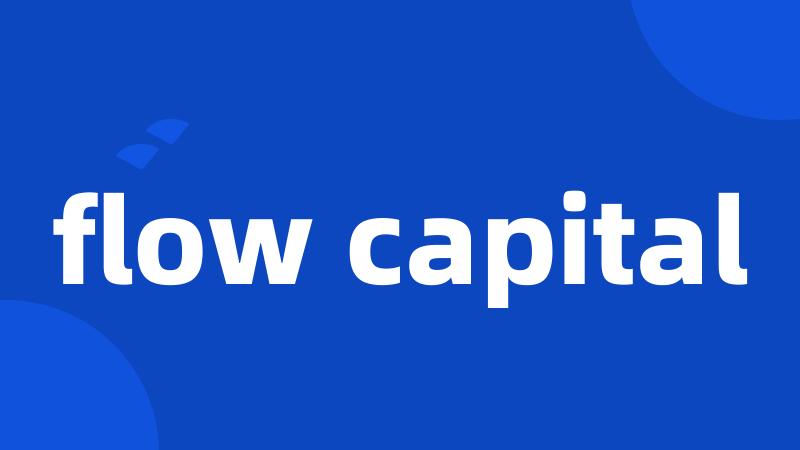 flow capital