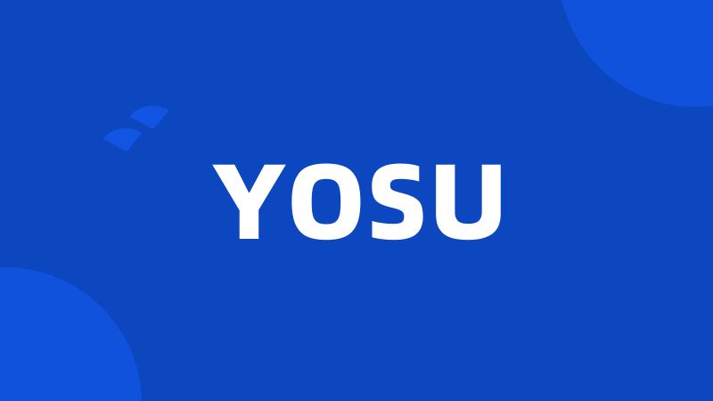 YOSU