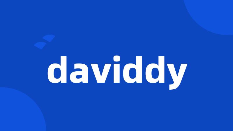 daviddy