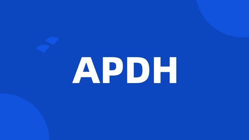 APDH