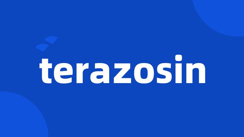 terazosin