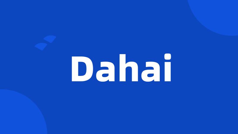 Dahai