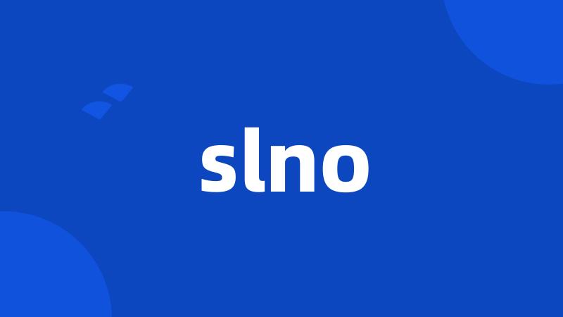 slno