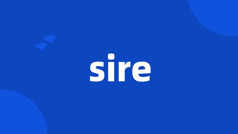 sire