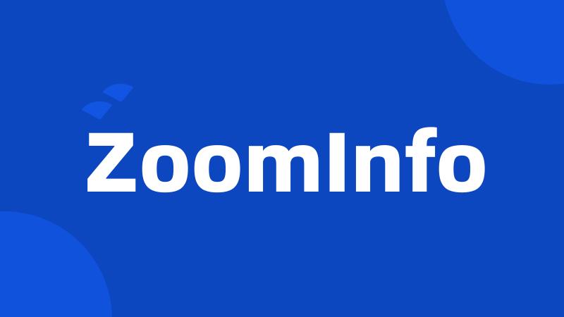 ZoomInfo