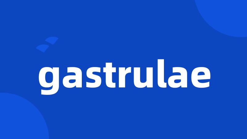 gastrulae