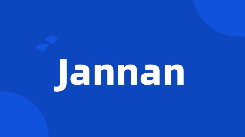 Jannan