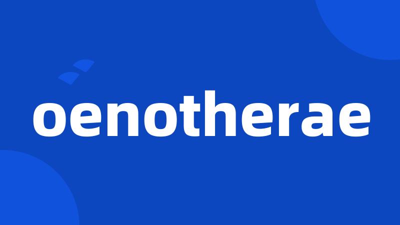 oenotherae