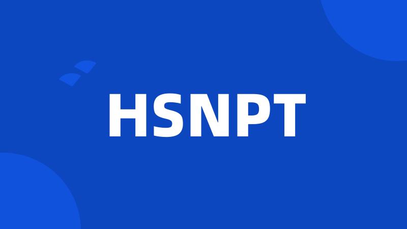 HSNPT