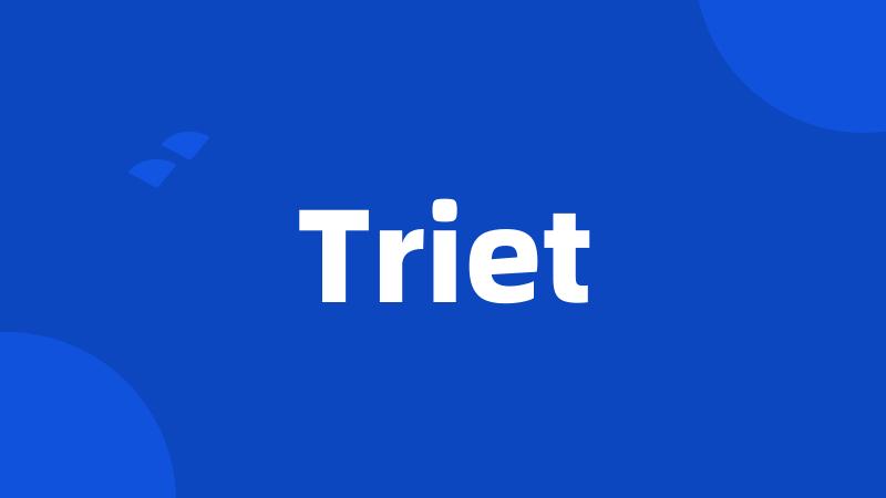 Triet