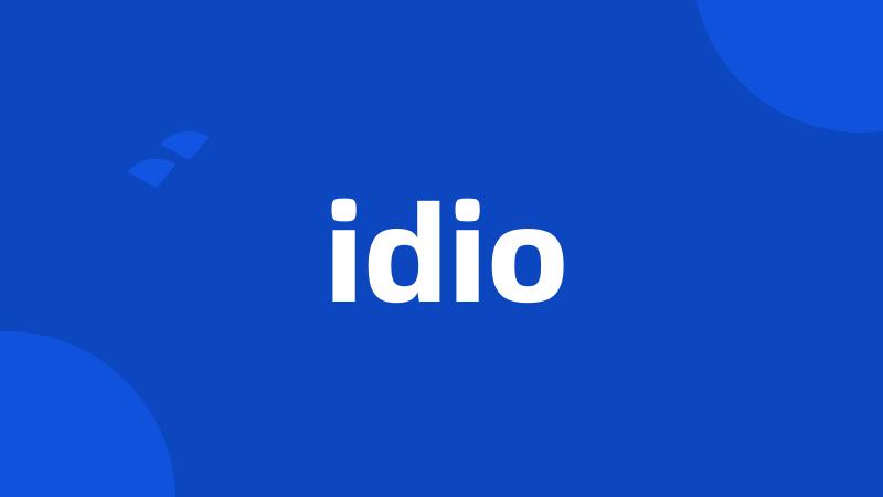 idio