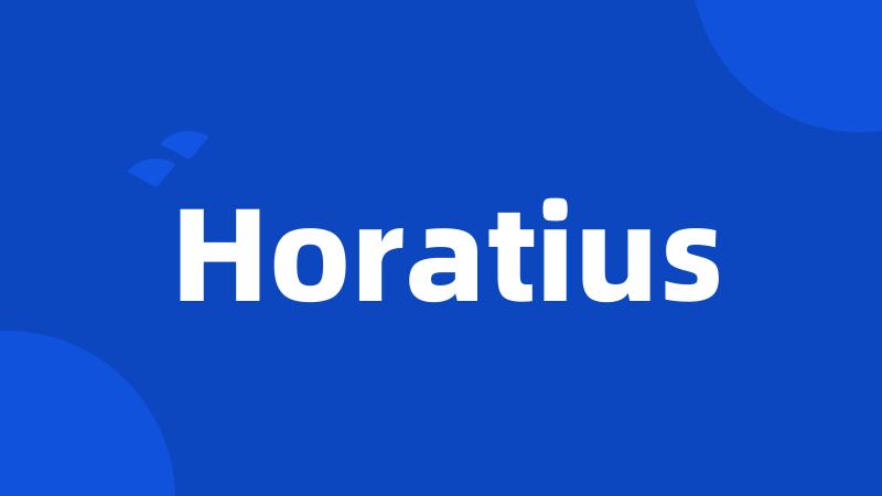 Horatius