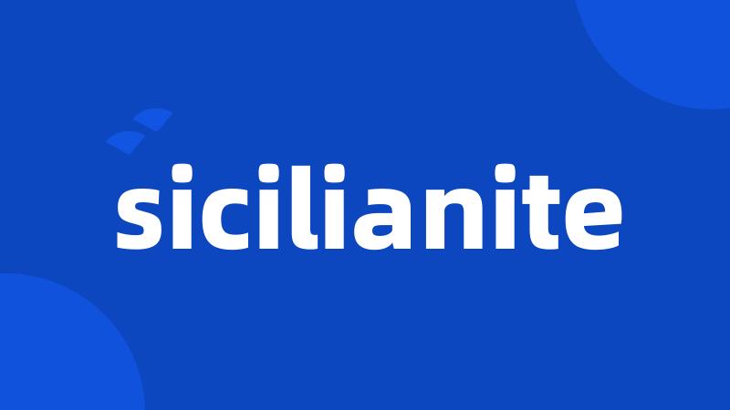 sicilianite