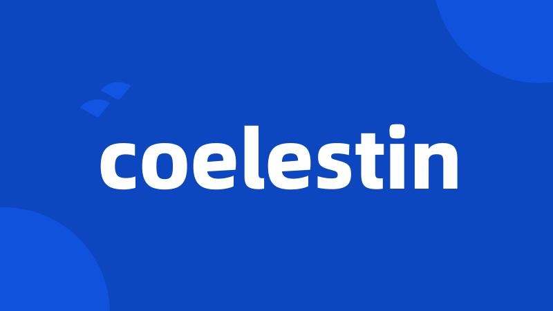 coelestin