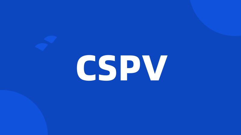 CSPV