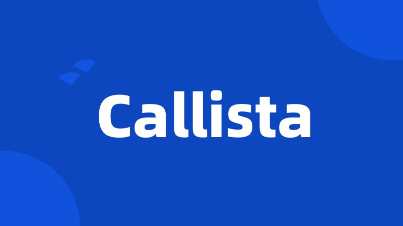 Callista