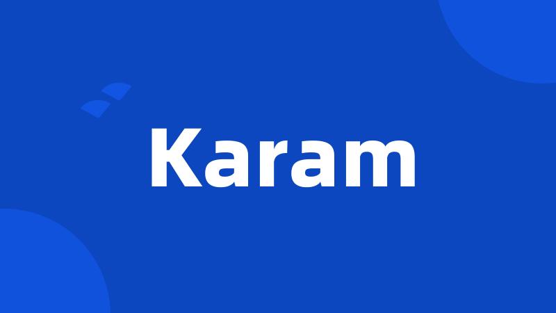 Karam