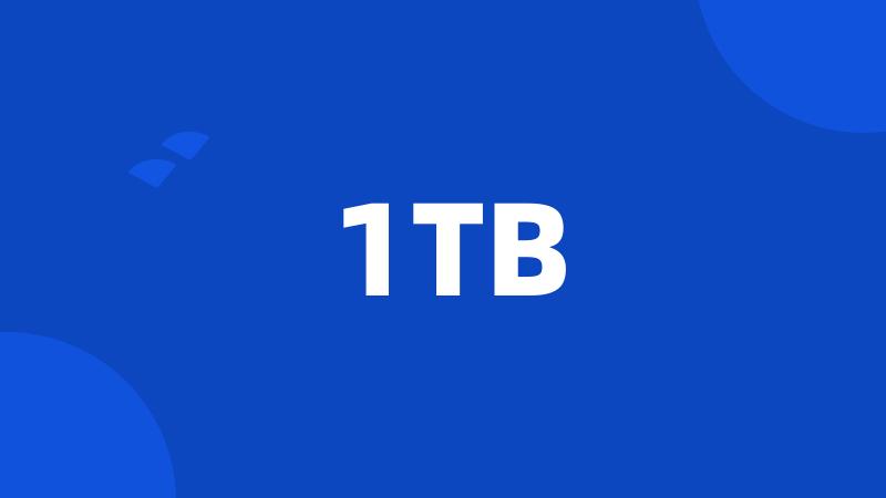 1TB