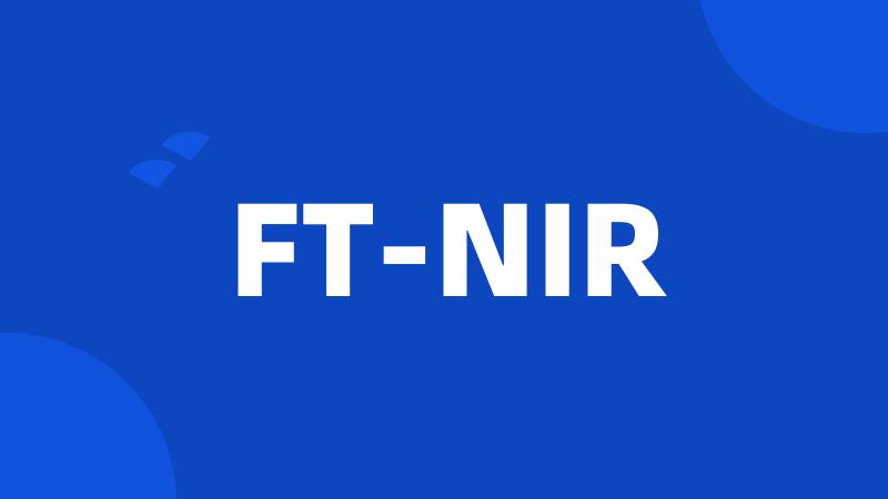 FT-NIR