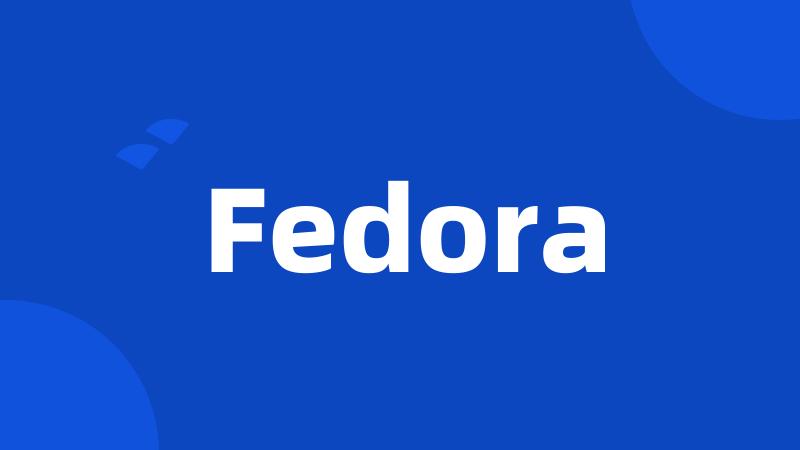 Fedora