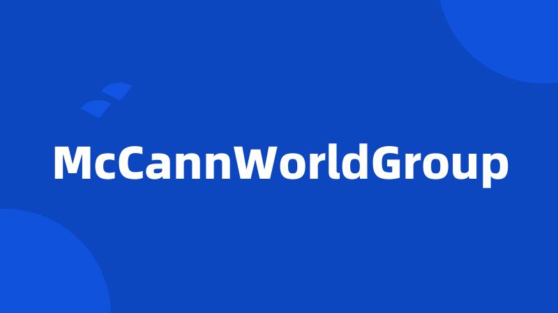 McCannWorldGroup