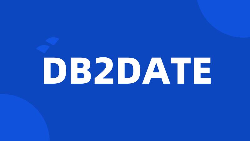 DB2DATE