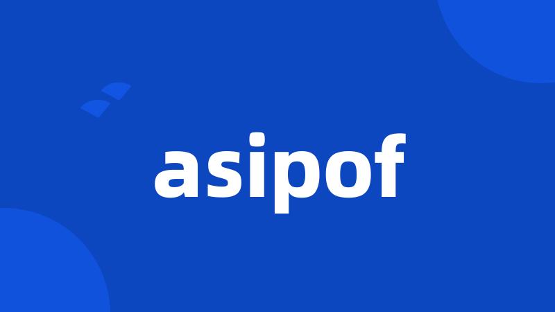 asipof