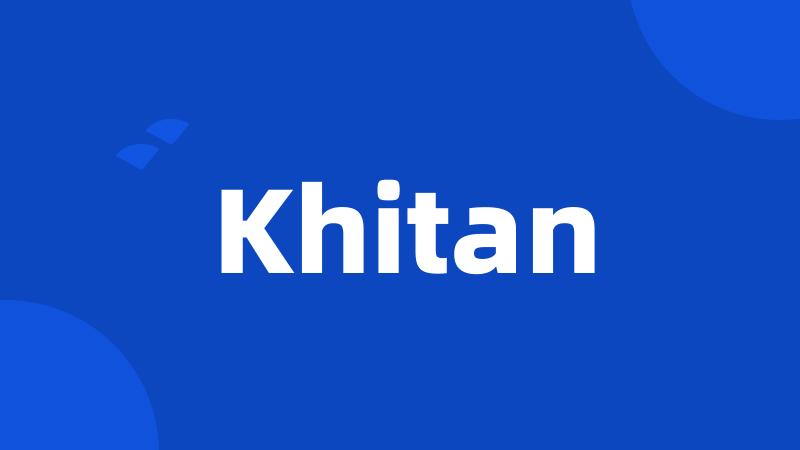 Khitan