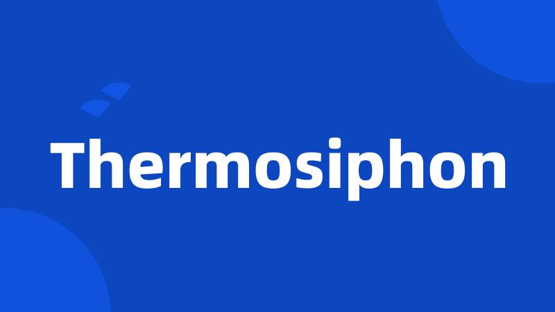 Thermosiphon