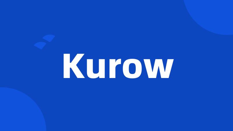 Kurow