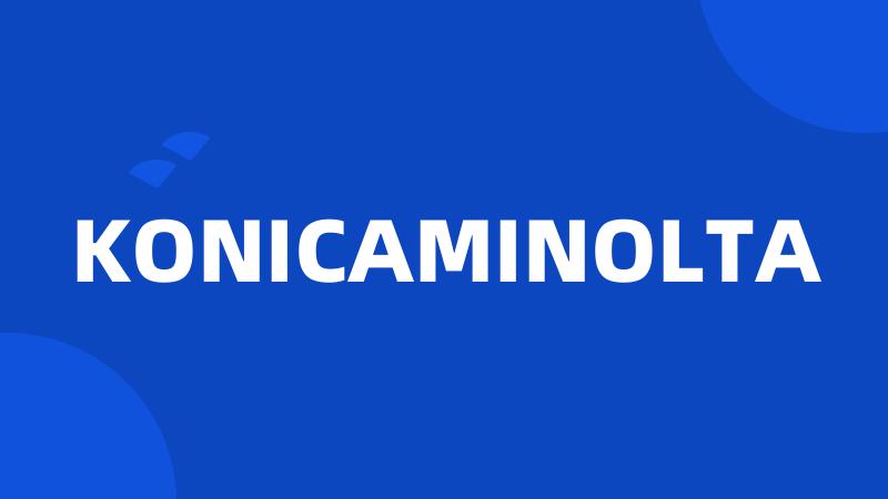 KONICAMINOLTA