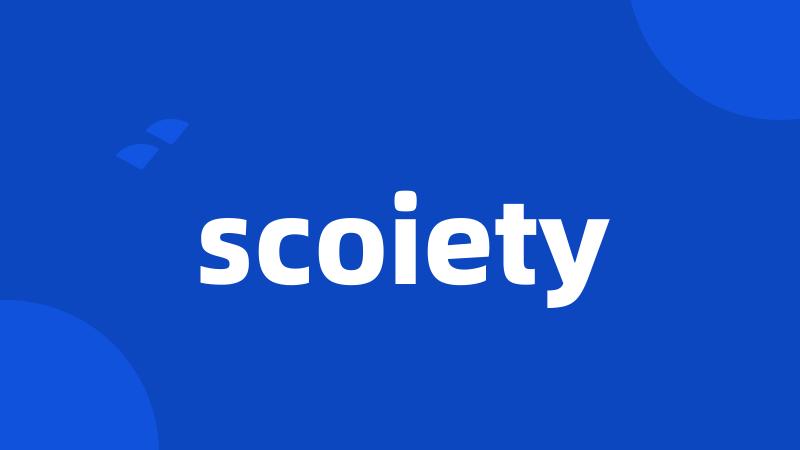 scoiety