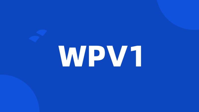 WPV1