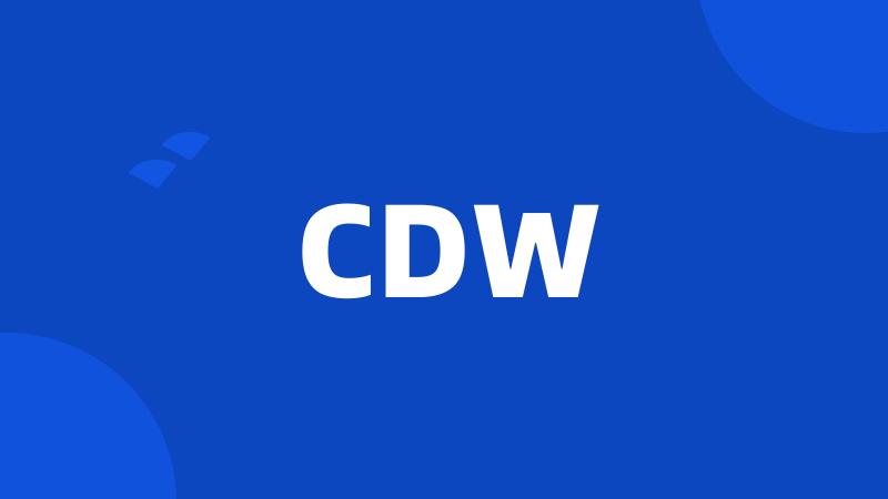 CDW