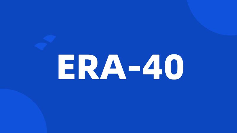 ERA-40