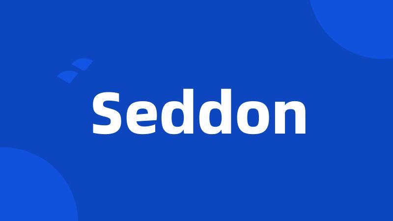 Seddon