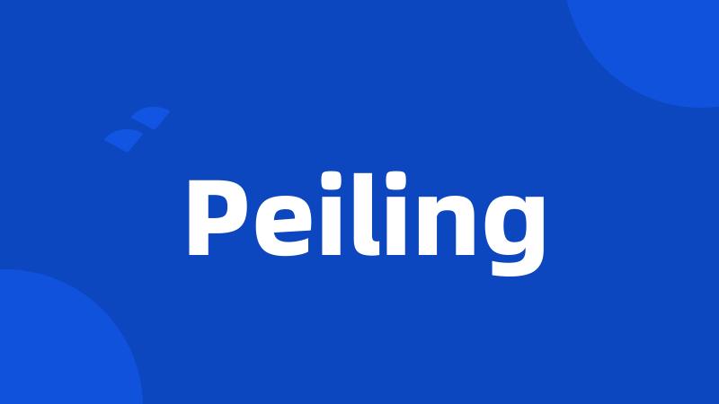 Peiling