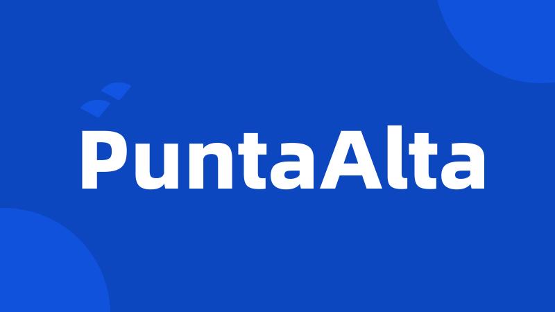 PuntaAlta