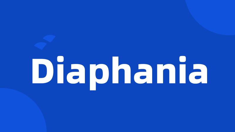Diaphania