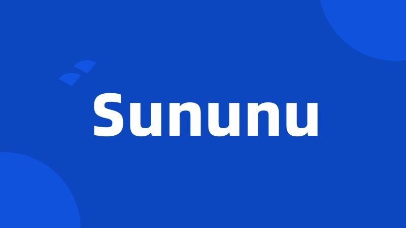 Sununu