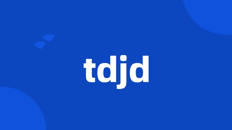 tdjd